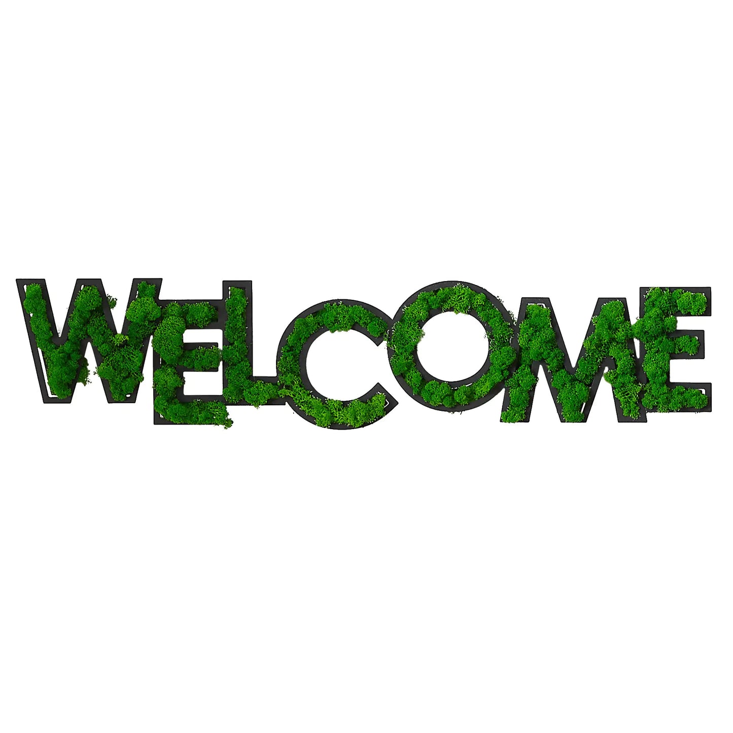 WELCOME Moss Wall Art