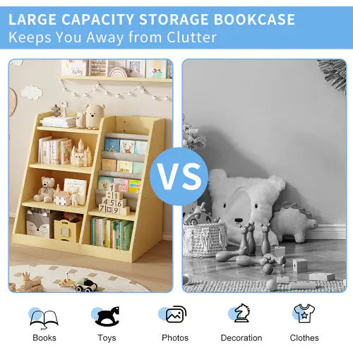 Wooden Toy Storage Organizer