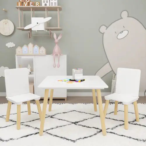 Kids Table and 2 Chairs Set