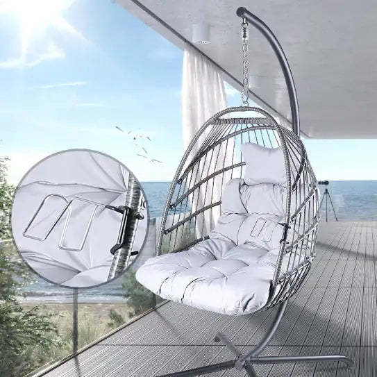 Swing Egg Chair with Stand