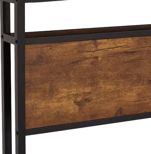 Twin Size LED Metal Bed Frame with Remote Control