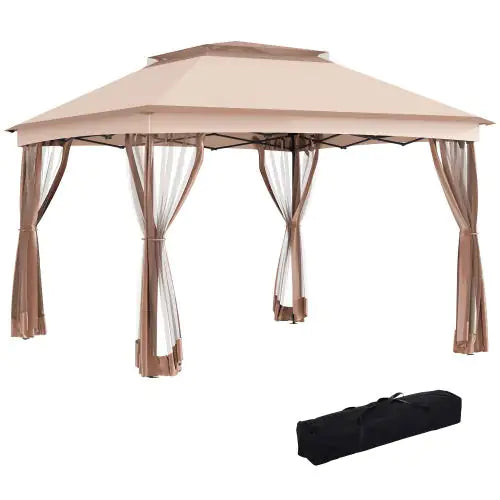 Instant Shade Pop-Up Gazebo with Detachable Mesh Walls