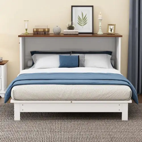 Solid Pine Murphy Bed Chest