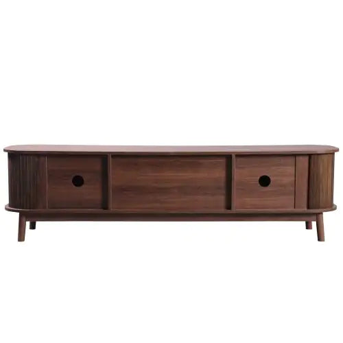 Rattan TV Stand For TVs Up To 75''