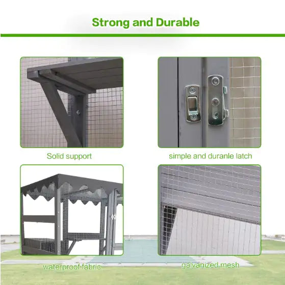 Big Catio Outdoor Cat House