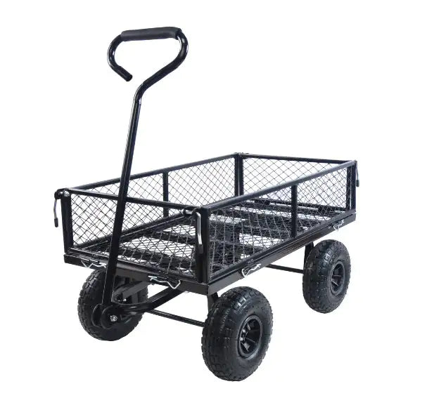 Carrello portaoggetti girevole in acciaio