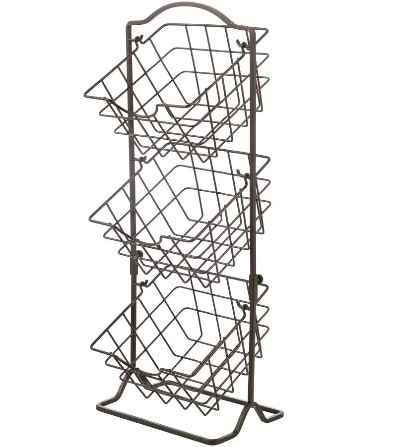 Simple Multi-layer Iron Storage Shelf