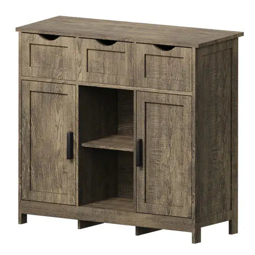Gabinete de almacenamiento gris moderno