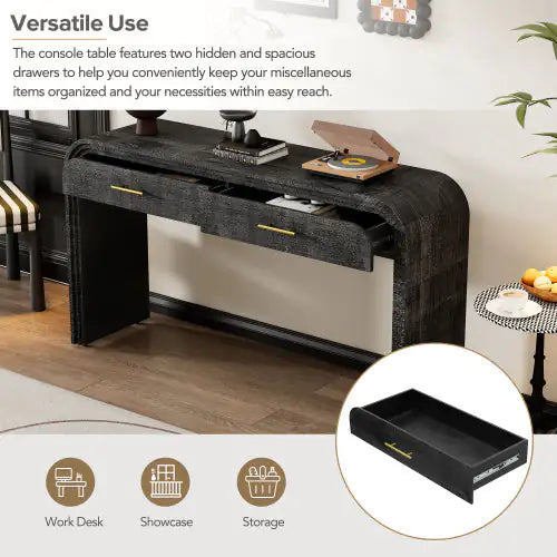Mesa consola con silueta vintage única de TREXM