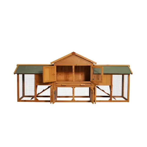 Oversized Rabbit Cage With 2 Running Spaces