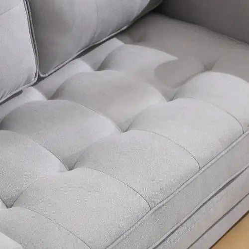 3-in-1 Upholstered Futon Sofa Convertible Sofa Bed