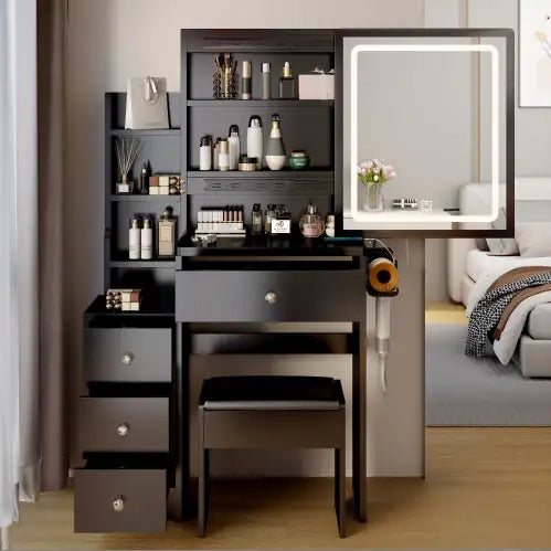 Small Space Left Bedside Cabinet