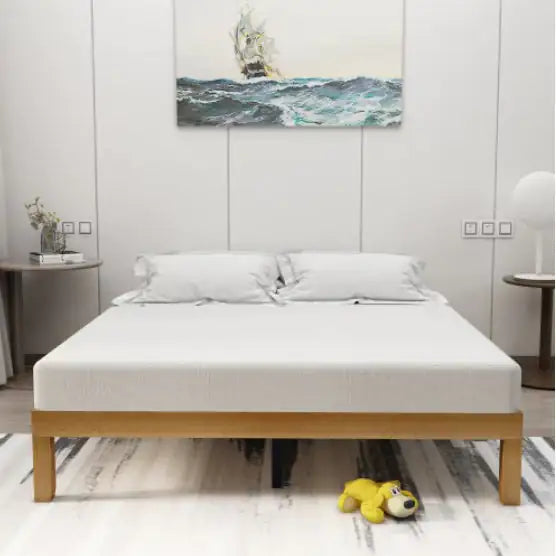 Queen Size Wood Platform Bed Frame