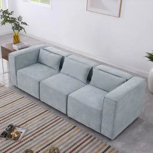 Modular Sofa Chenille Fabric