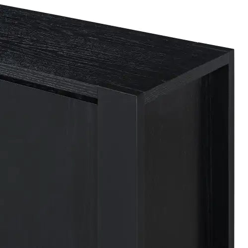 Aparador retro de 4 puertas TREXM con acabado envejecido