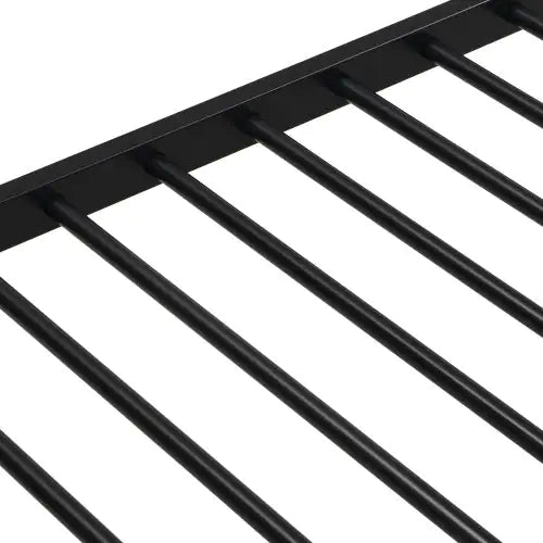 Twin Over Full Metal Bunk Bed with Trundle