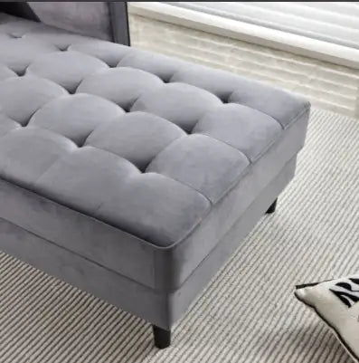 Velvet Chaise Longue