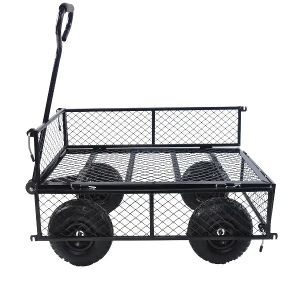 Carrello portaoggetti girevole in acciaio