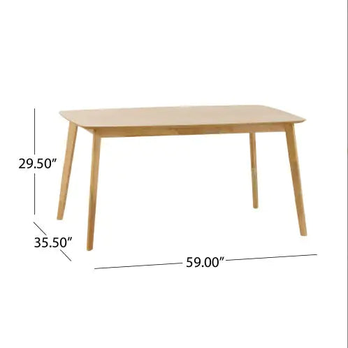 Walnut Mid-Century Table