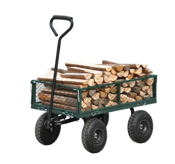 Carrello portaoggetti girevole in acciaio