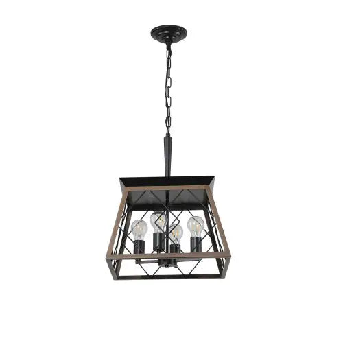 Antique Farmhouse 4-Light Chandelier