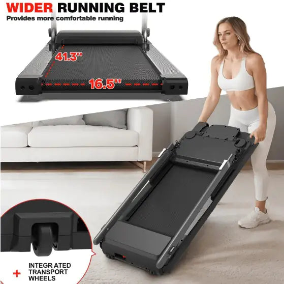 Height-Adjustable Desk Treadmill