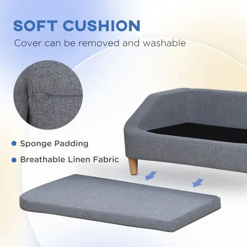 PawHut 38" Dog Sofa