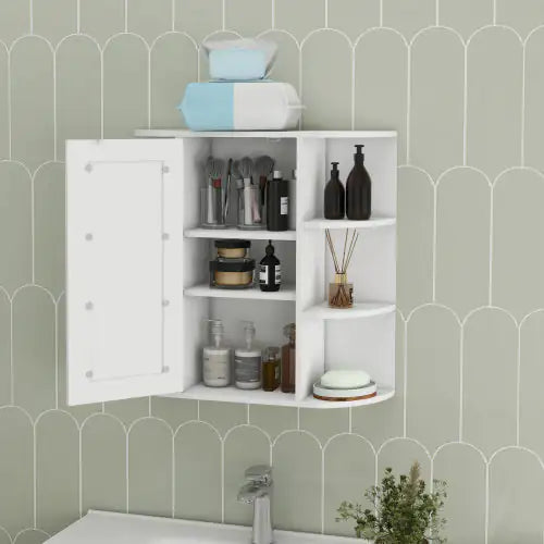 Botiquín de baño de pared con espejo