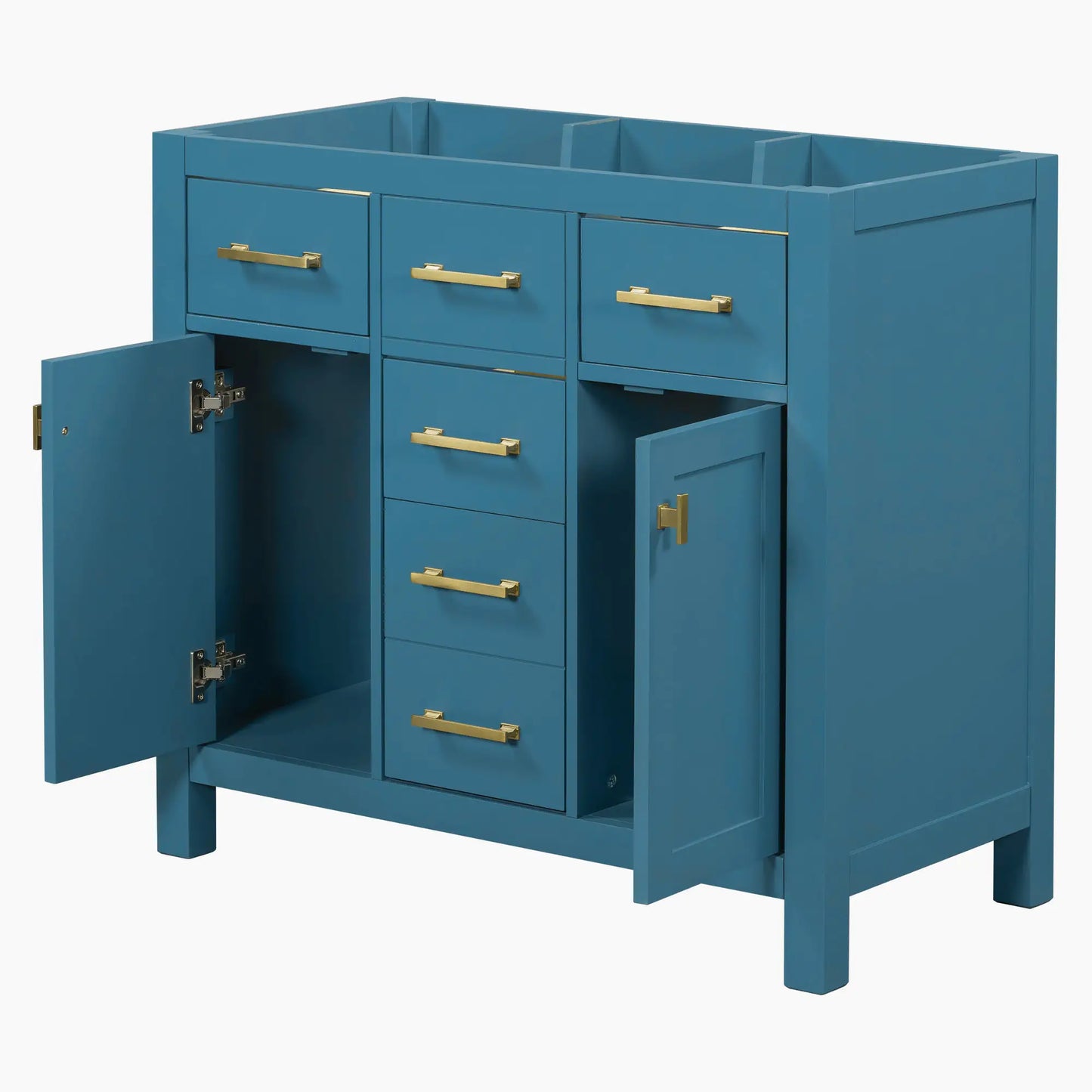 Modern Solid Wood Bathroom Cabinet