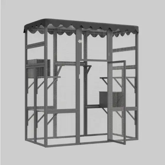 Big Catio Outdoor Cat House