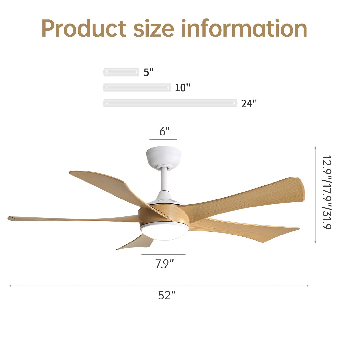 Plastic Ceiling Fans