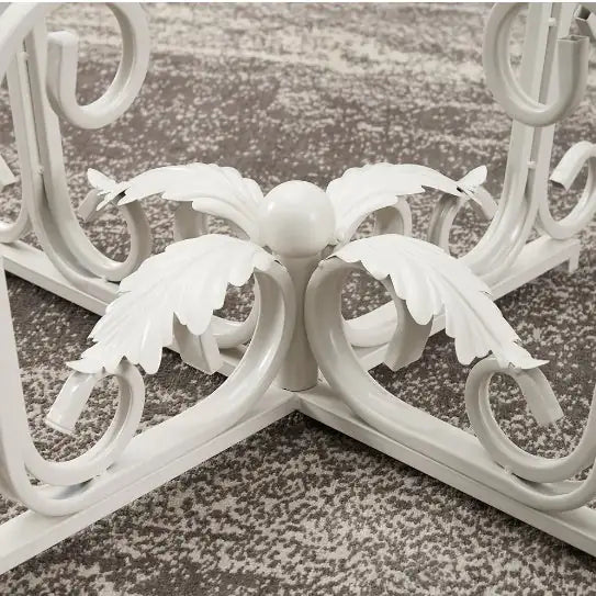 Round Tempered Glass Coffee Table