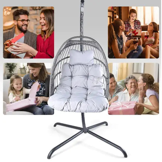 Swing Egg Chair with Stand