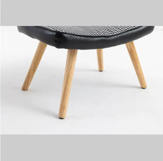 Black Linen Stepping Stool