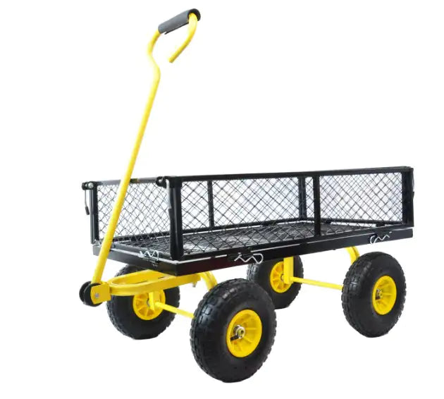 Carrello portaoggetti girevole in acciaio