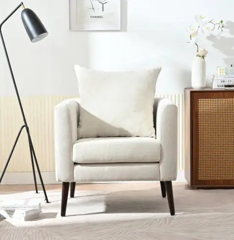 Modern Chenille Bucket Chair
