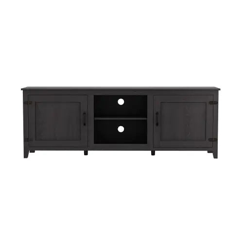 Black Entertainment Center with Storage