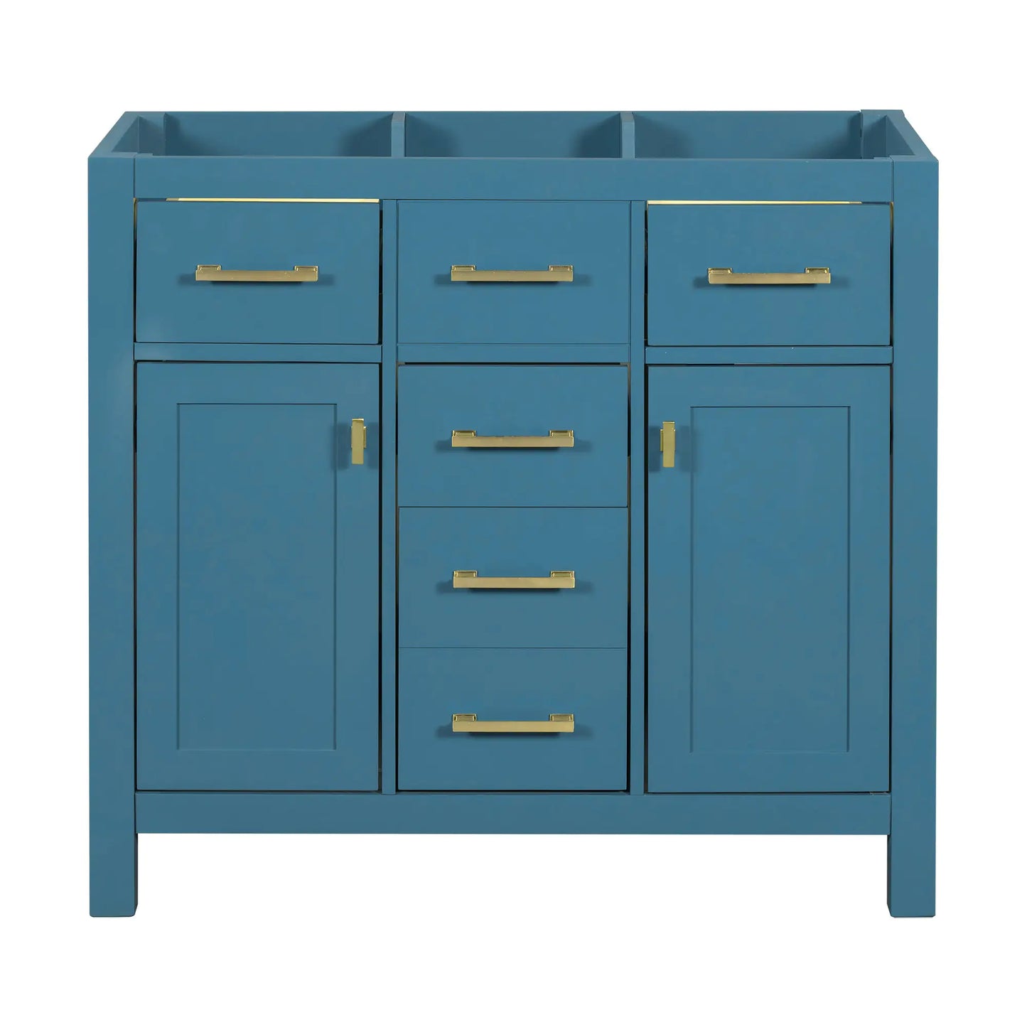 Modern Solid Wood Bathroom Cabinet