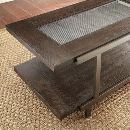 Rustic Industrial Cocktail Table