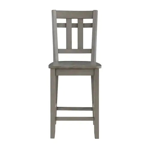 Toscana Dark Gray Barstool Pair