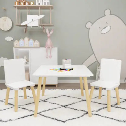 Kids Table and 2 Chairs Set