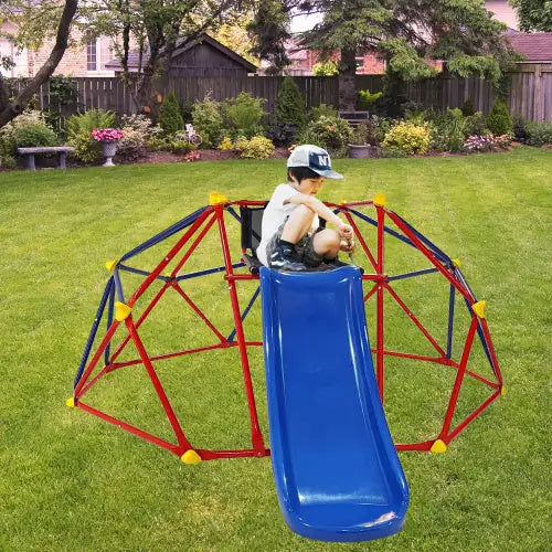 XCF007 6-Foot Dome Climber with Slide