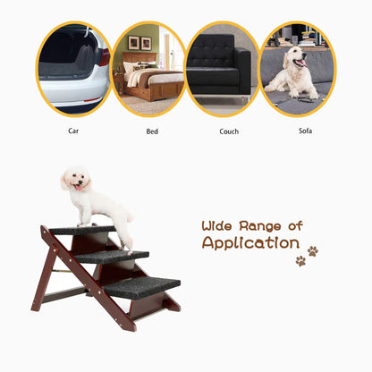 Wood Pet Stairs/Pet Steps