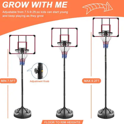 Portable Basketball Hoop System Stand