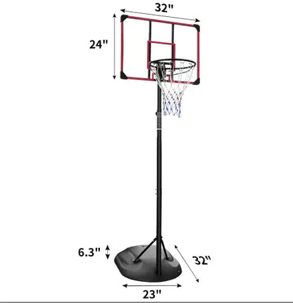 Portable Basketball Hoop System Stand