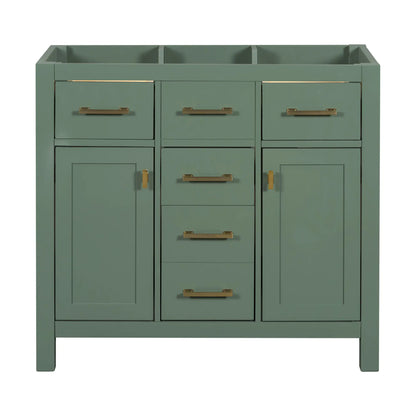 Solid Wood Bathroom Storage Cupboard