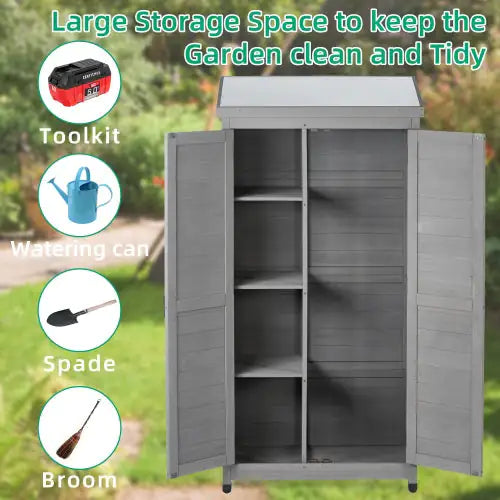 Outdoor Lockers  Metal Tops