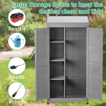 Outdoor Lockers  Metal Tops
