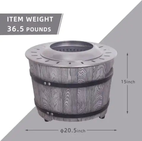 EcoWood Smokeless Fire Pit