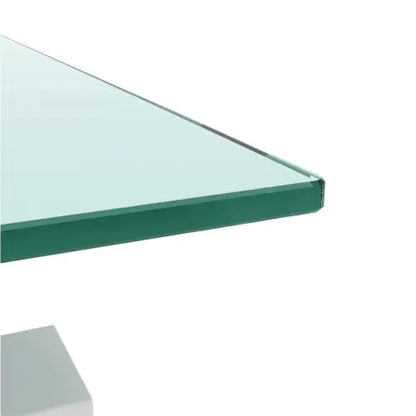 White Glass Coffee Table